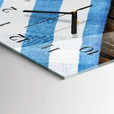 Wanduhr mit motiv vertikal Tischdecke