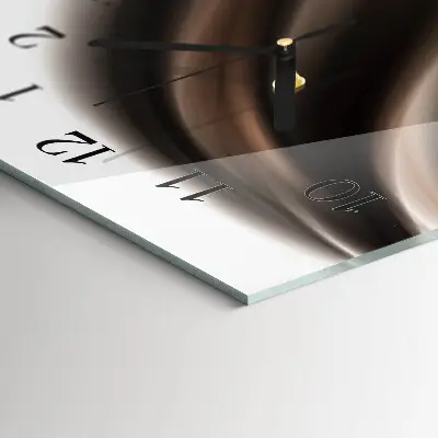 Wanduhr mit motiv vertikal Muster