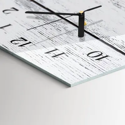Moderne wanduhr vertikal Stofftisch