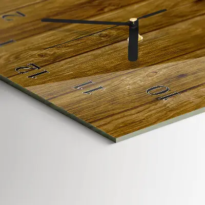 Vertikale Uhr Holztisch