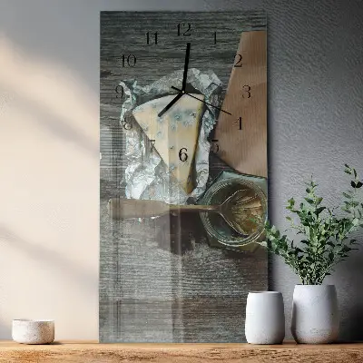 Wanduhr mit motiv vertikal Käse