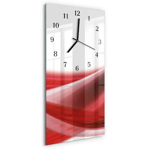 Moderne wanduhr vertikal Abstraktion