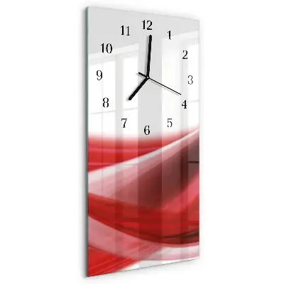 Moderne wanduhr vertikal Abstraktion