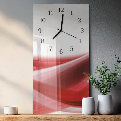 Moderne wanduhr vertikal Abstraktion