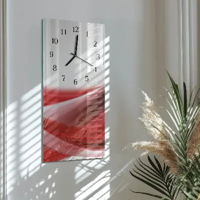 Moderne wanduhr vertikal Abstraktion