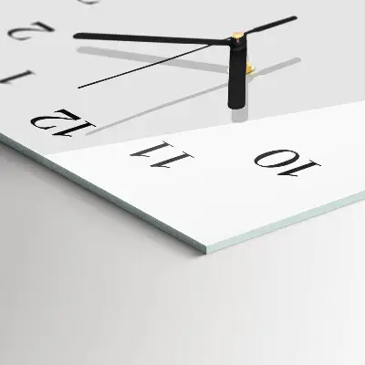 Moderne wanduhr vertikal Abstraktion