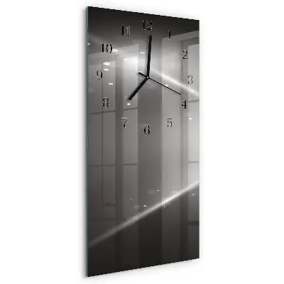 Moderne wanduhr vertikal Muster