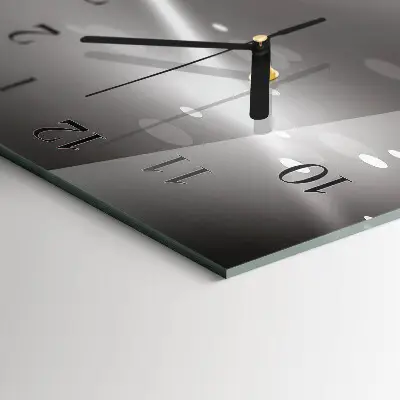 Moderne wanduhr vertikal Muster