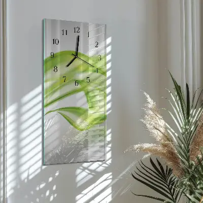 Vertikale Uhr Abstrakte Linien