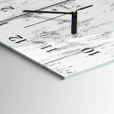 Moderne wanduhr vertikal Muster