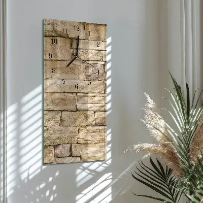 Wanduhr mit motiv vertikal Wand