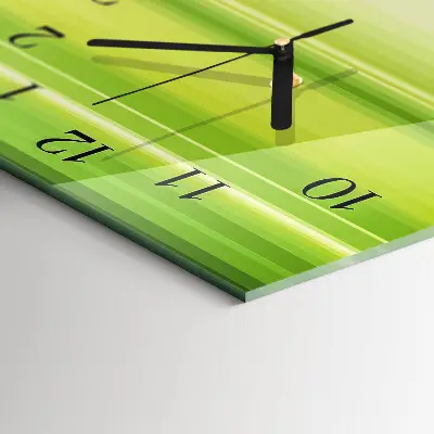 Wanduhr design ausgefallen vertikal Muster