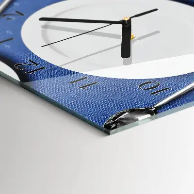 Wanduhr mit motiv vertikal Platte