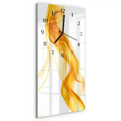 Wanduhr mit motiv vertikal Muster