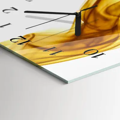 Wanduhr mit motiv vertikal Muster