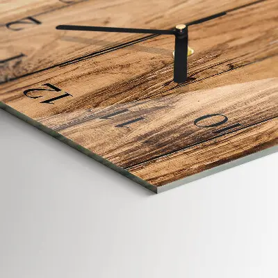 Wanduhr mit motiv vertikal Holz