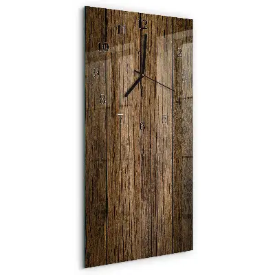 Wanduhr mit motiv vertikal Holz