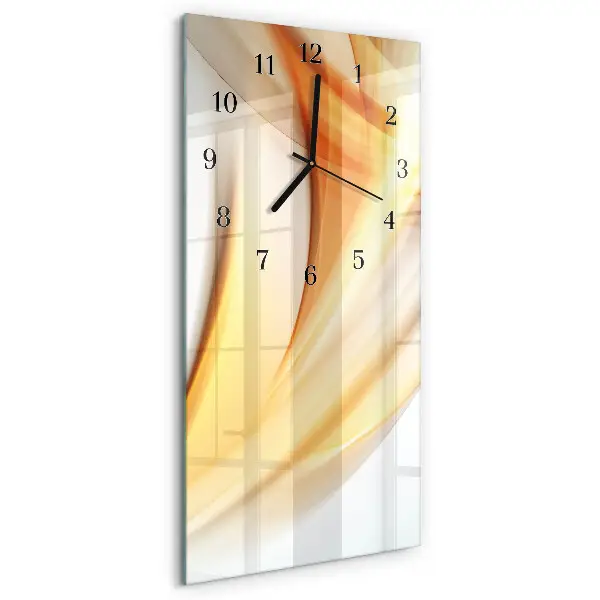 Moderne wanduhr vertikal Muster