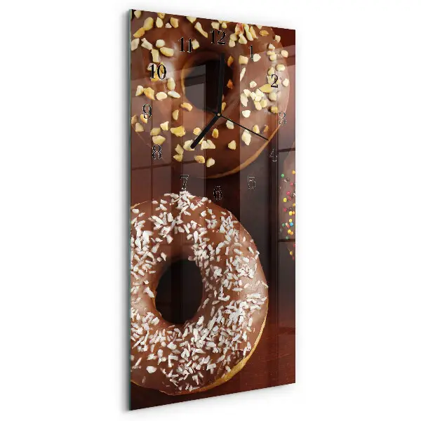 Vertikale Uhr Donuts