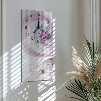 Vertikale Uhr Wirbel