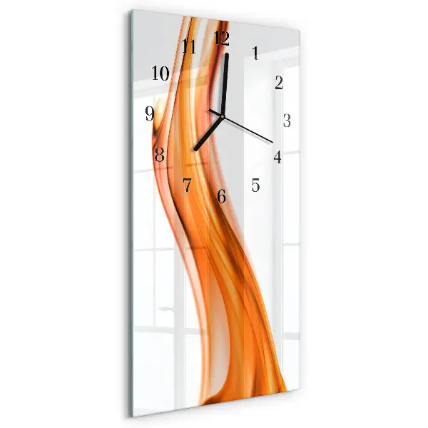 Moderne wanduhr vertikal Patrouillieren