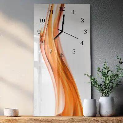 Moderne wanduhr vertikal Patrouillieren