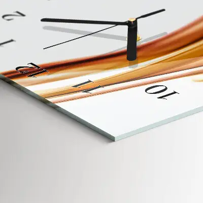 Moderne wanduhr vertikal Patrouillieren