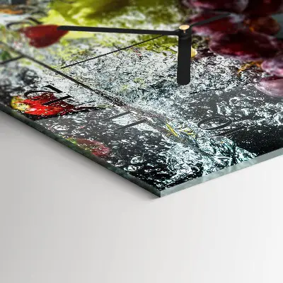 Glasuhr horizontal Einzelne Frucht
