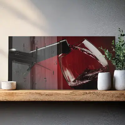 Glasuhr horizontal Weinkrug