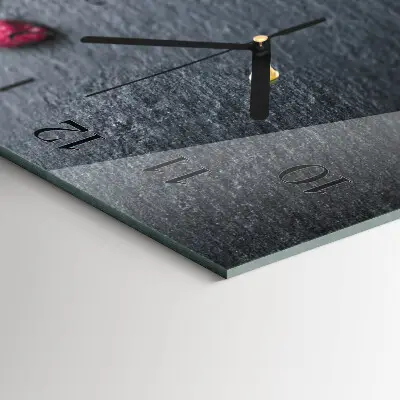 Wanduhr aus glas horizontal Fruchtcocktail