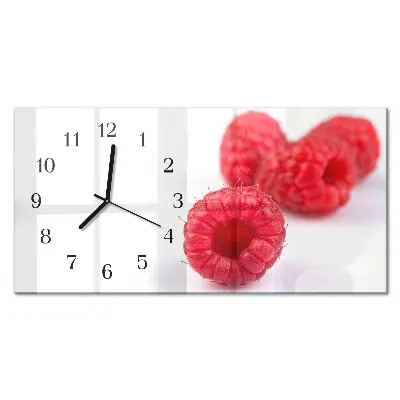 Horizontale Uhr Waldhimbeeren