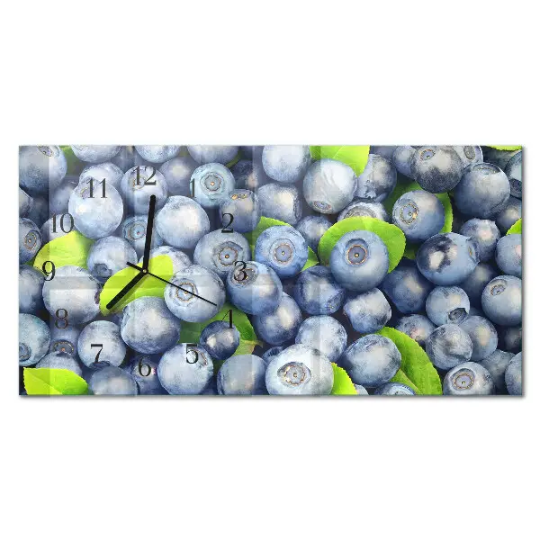 Horizontale Uhr Blaubeeren