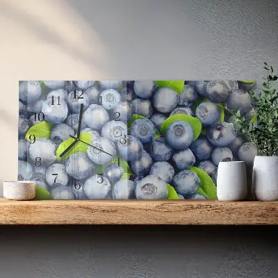 Horizontale Uhr Blaubeeren