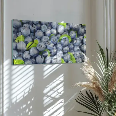 Horizontale Uhr Blaubeeren