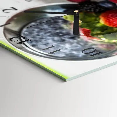 Glas wanduhr mit motiv horizontal Gaben des Waldes