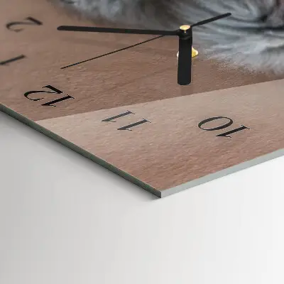 Wanduhr aus glas horizontal persisch