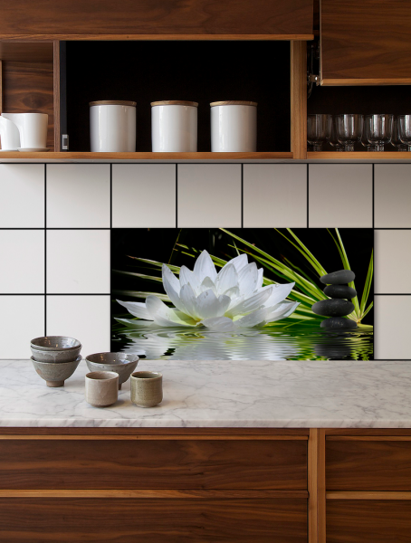 Küchenpaneele aus Acryl oder Glas