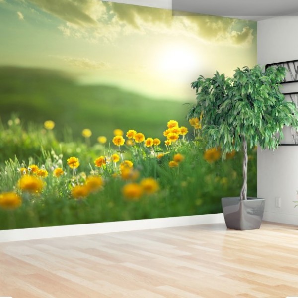 Fünf Ideen für die Wohnzimmerdekoration im Frühling