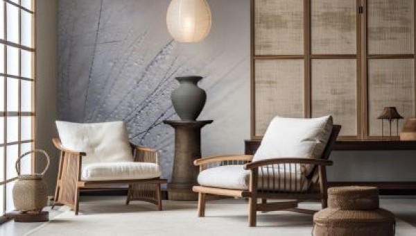 Japandi-Stil in der Innenarchitektur