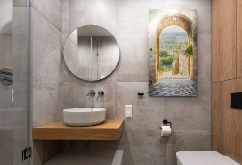 Badezimmerdekoration