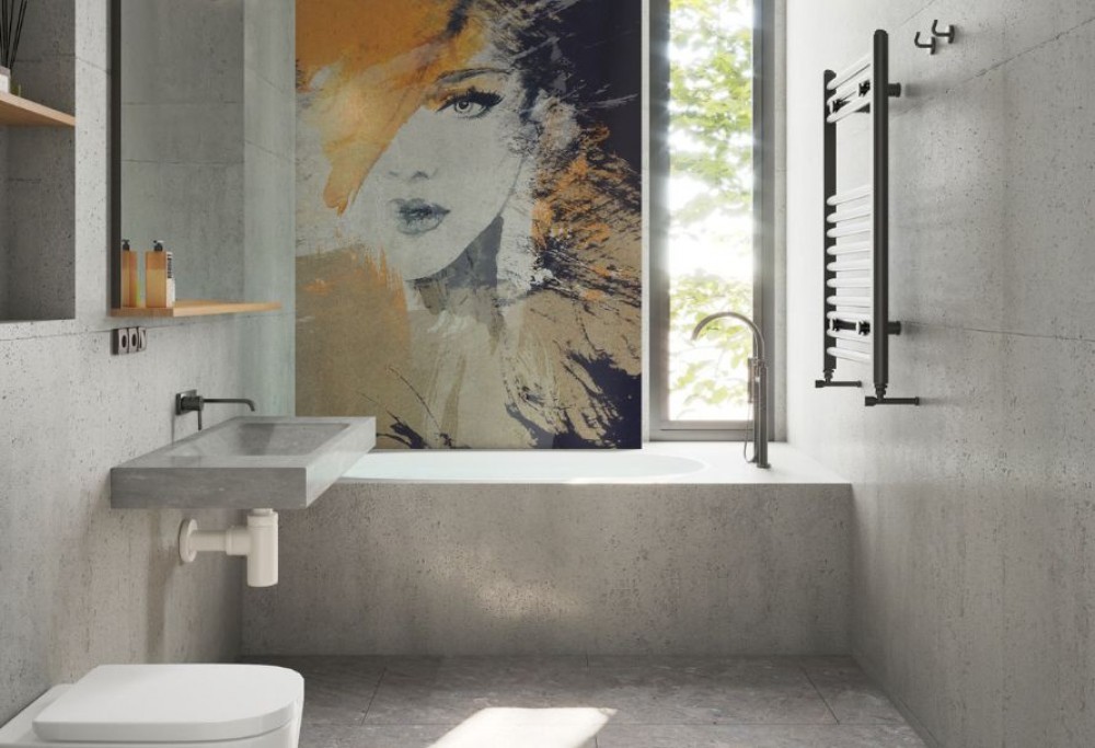 Badezimmerdekoration