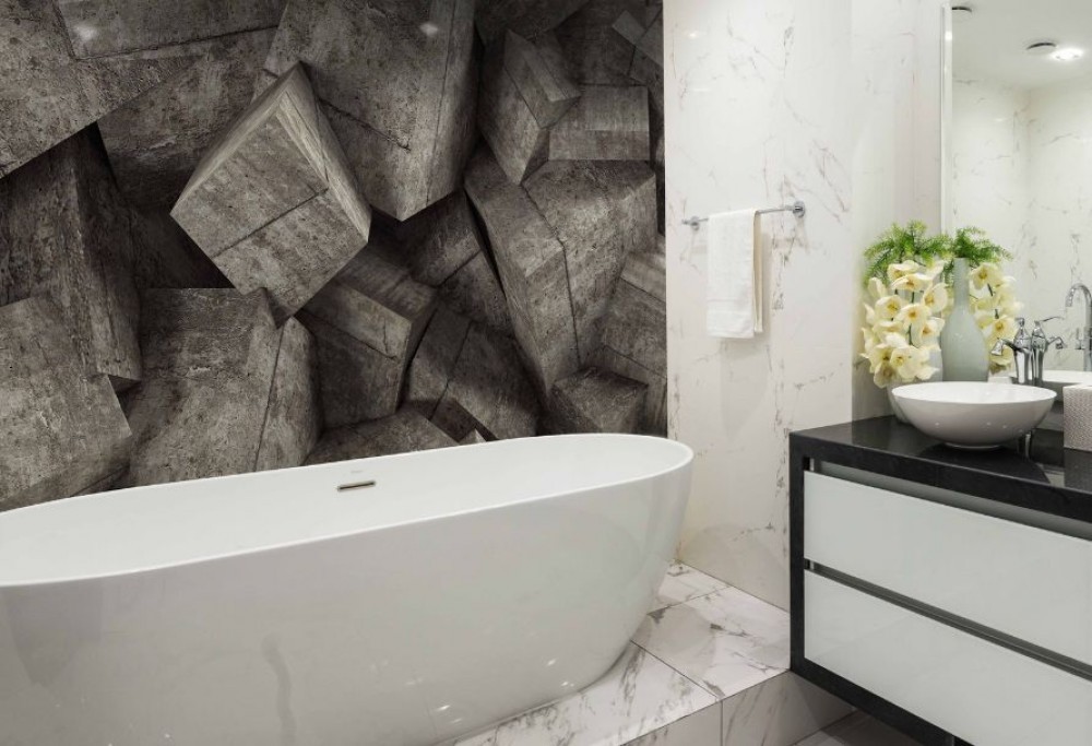 Badezimmerdekoration