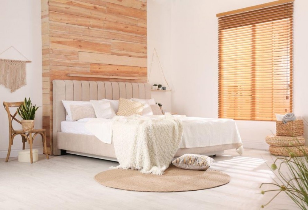 Schlafzimmer im skandinavischen Stil