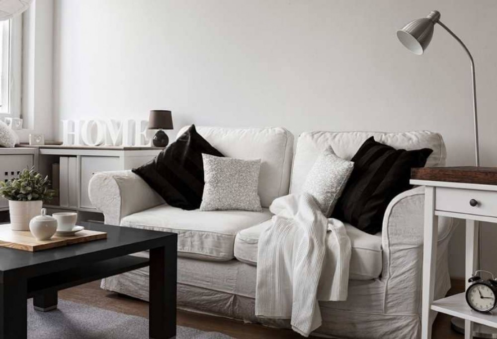 Wohnzimmer im skandinavischen Stil