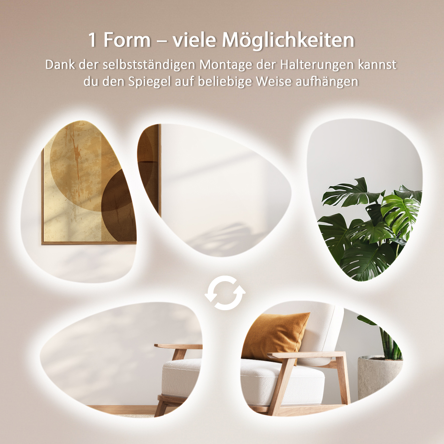 Merkmale und Vorteile des LED-Spiegels