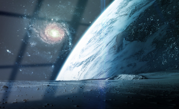 Weltall und Science Fiction - Dekorationen aus Glas