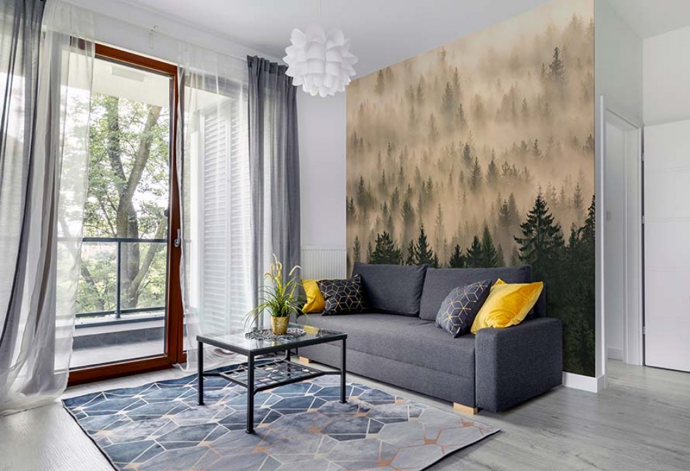 Fototapeten für das Wohnzimmer